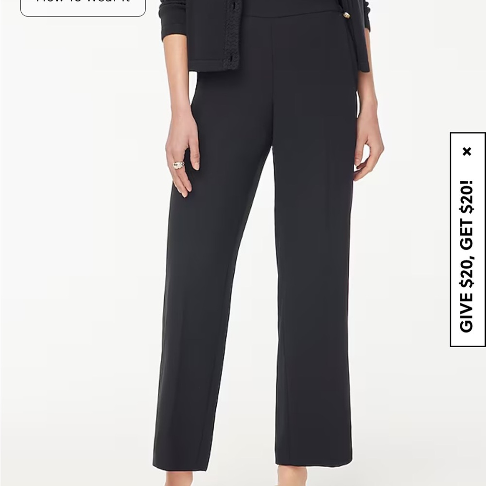 J crew factory Jamie pant black